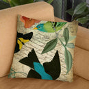 Petals And Wings I Throw Pillow By Color Bakery