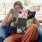 Papaveri I Throw Pillow By Color Bakery