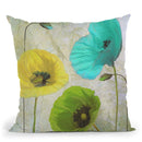 Gardenimmer I Throw Pillow By Color Bakery