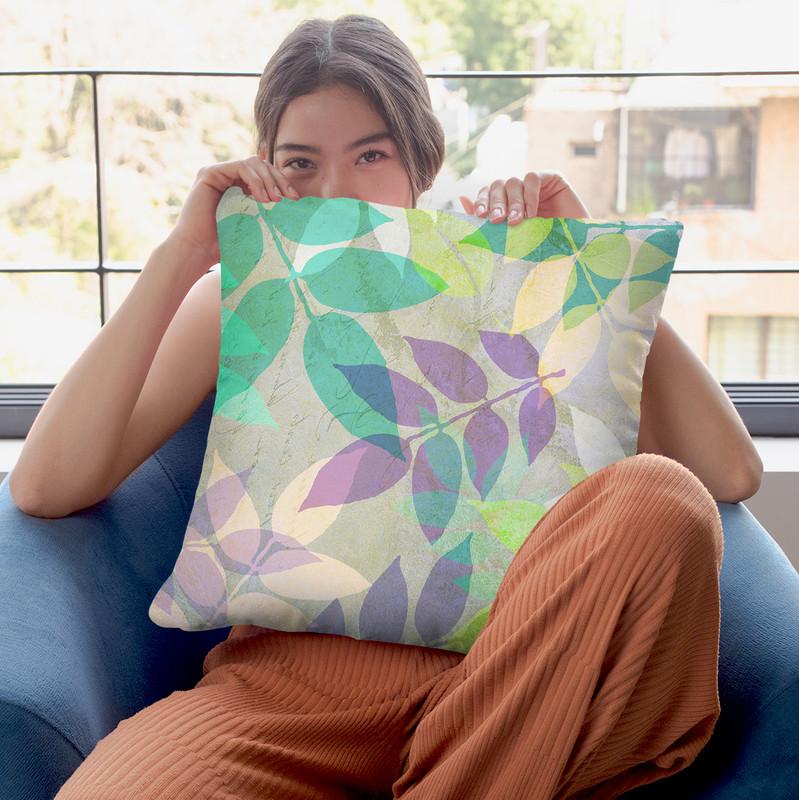 Gardenimmer Iv Throw Pillow By Color Bakery