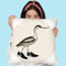 Bird With A Bag Throw Pillow By Coco De Paris