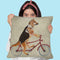 German Shepherd On Bicycle Throw Pillow By Coco De Paris