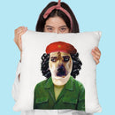 Che Guevara Dog Throw Pillow By Coco De Paris