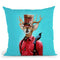 Deer Steampunk Throw Pillow By Coco De Paris