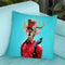 Deer Steampunk Throw Pillow By Coco De Paris