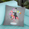 Flamingo With Cow Throw Pillow By Coco De Paris