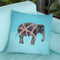 Fragile Elephant Throw Pillow By Coco De Paris