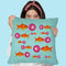 Goldfishes With Bubblegum Throw Pillow By Coco De Paris