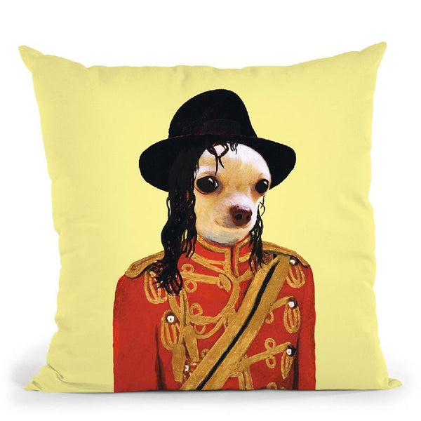Jackson Chihuahua Throw Pillow By Coco De Paris