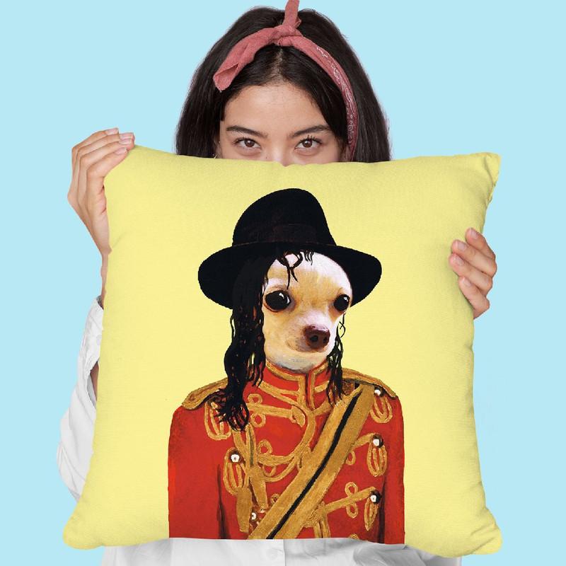 Jackson Chihuahua Throw Pillow By Coco De Paris