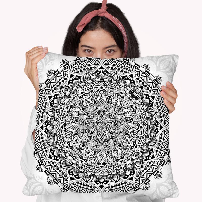 Balance  Throw Pillow By Cameron Gray - by all about vibe