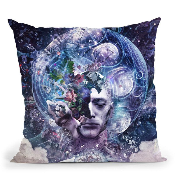 Chaos Theory  Throw Pillow By Cameron Gray - by all about vibe