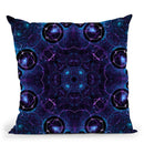 Connected V  Throw Pillow By Cameron Gray - by all about vibe