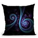 Connectivity  Throw Pillow By Cameron Gray - by all about vibe