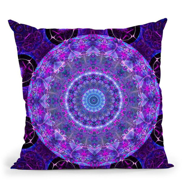 Dream Mandala  Throw Pillow By Cameron Gray - by all about vibe