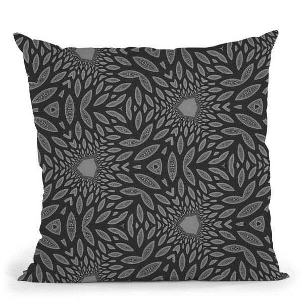 Interconnection Iii  Throw Pillow By Cameron Gray - by all about vibe