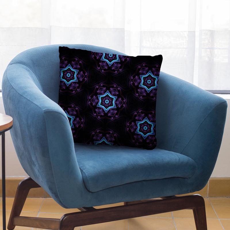 Night Session Visions Ii  Throw Pillow By Cameron Gray - by all about vibe