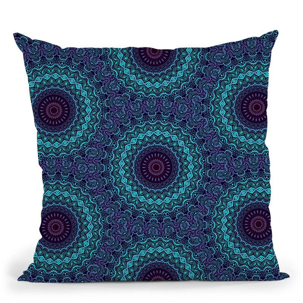 Night Session Visions Iii  Throw Pillow By Cameron Gray - by all about vibe