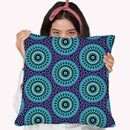 Psy Vibes  Throw Pillow By Cameron Gray - by all about vibe