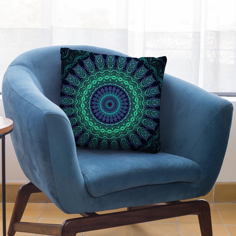 Set And Setting V  Throw Pillow By Cameron Gray - by all about vibe