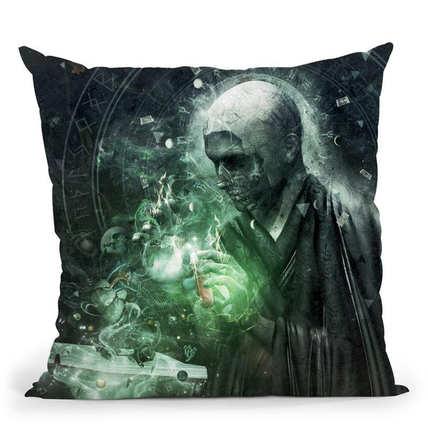 The Alchemist  Throw Pillow By Cameron Gray - by all about vibe