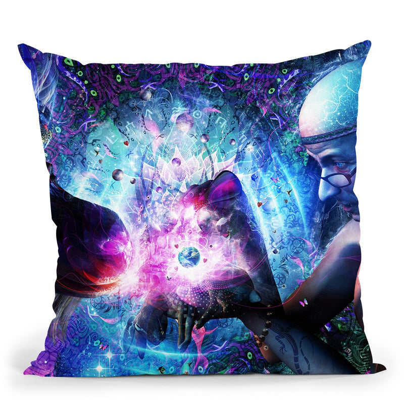 A Spirits Silent Cry Throw Pillow By Cameron Gray