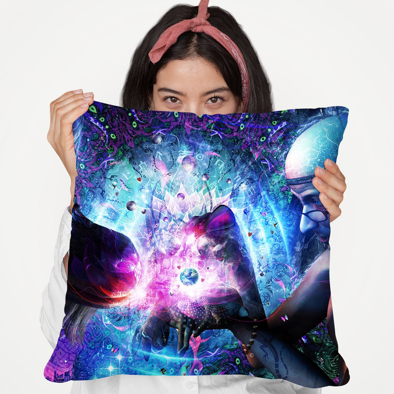A Spirits Silent Cry Throw Pillow By Cameron Gray