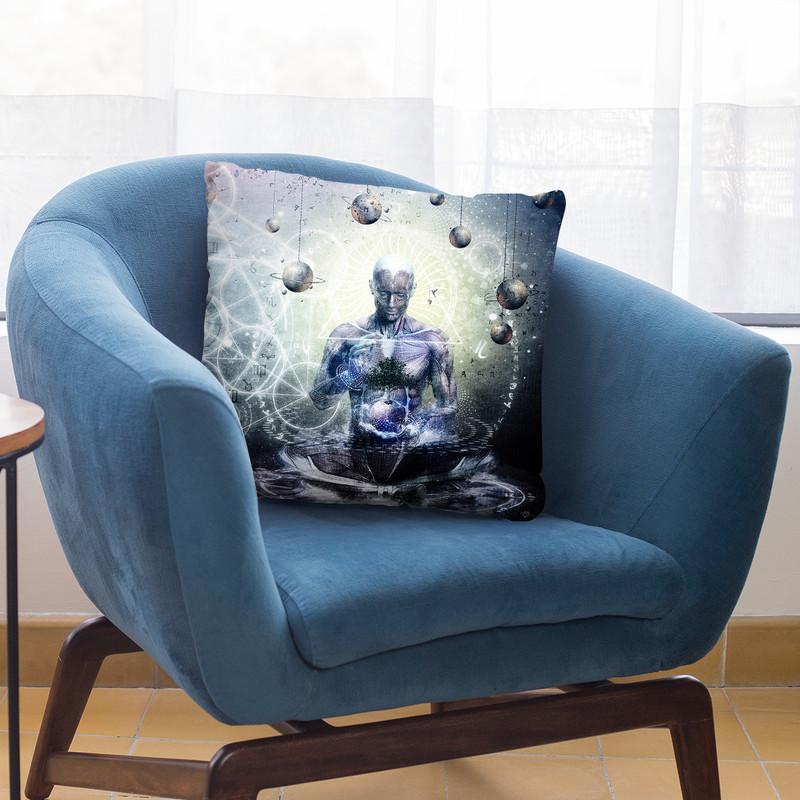 Experience So Lucid, Discovery So Clear  Throw Pillow By Cameron Gray - by all about vibe