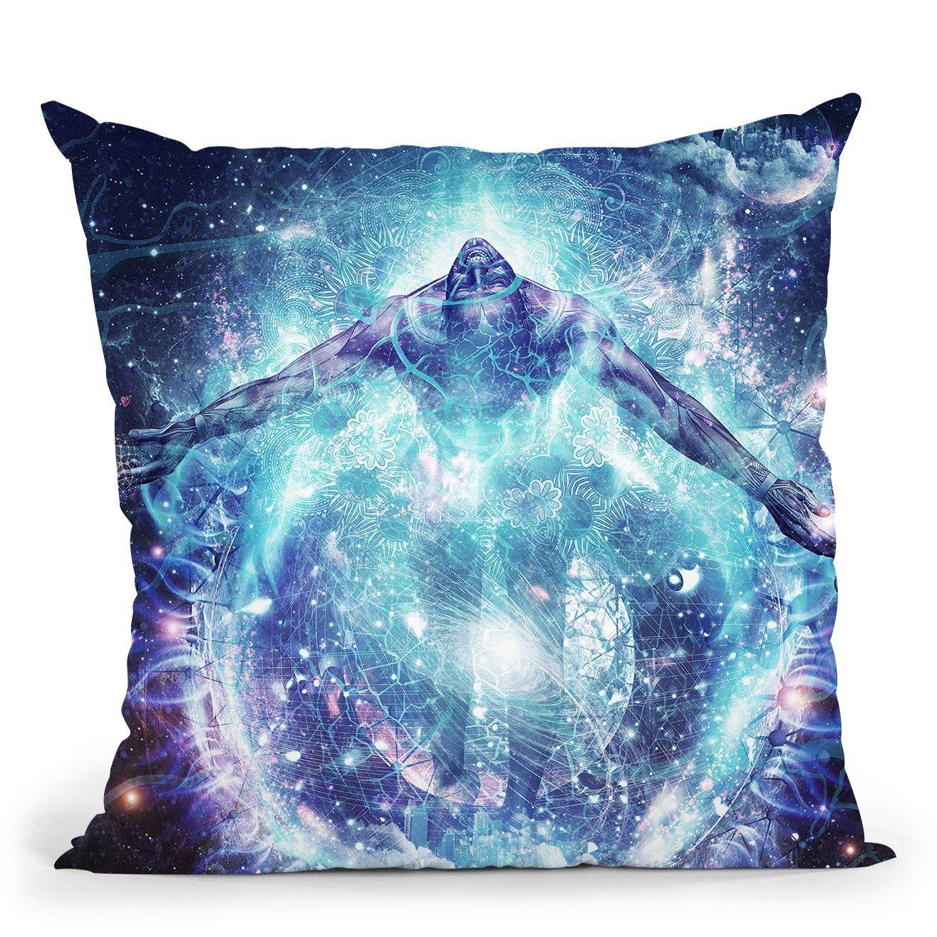 All From Nothing We Became Some Throw Pillow By Cameron Gray