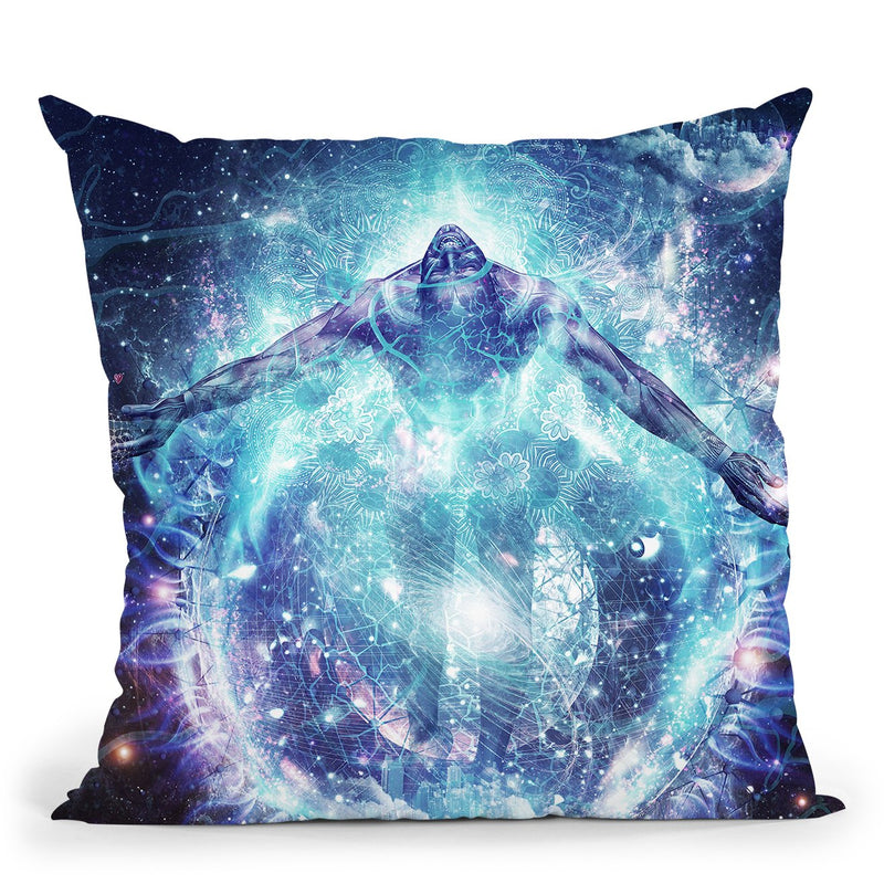 All From Nothing We Became Some Throw Pillow By Cameron Gray