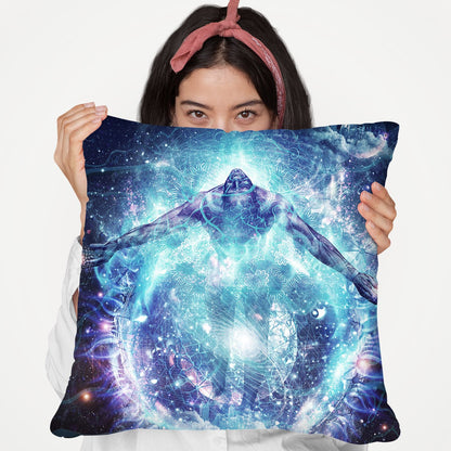 All From Nothing We Became Some Throw Pillow By Cameron Gray