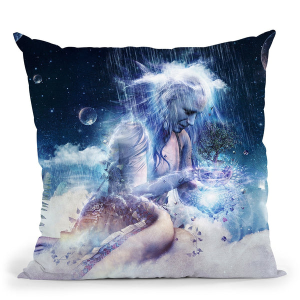 Last Goodbye Throw Pillow By Cameron Gray