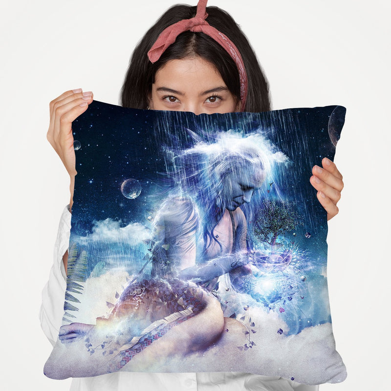 Last Goodbye Throw Pillow By Cameron Gray