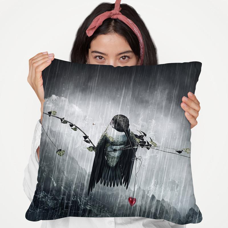 Reach  Throw Pillow By Cameron Gray - by all about vibe