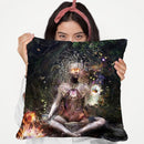 Sacrament For The Sacred Dreame  Throw Pillow By Cameron Gray - by all about vibe