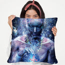 Silence Seekers  Throw Pillow By Cameron Gray - by all about vibe