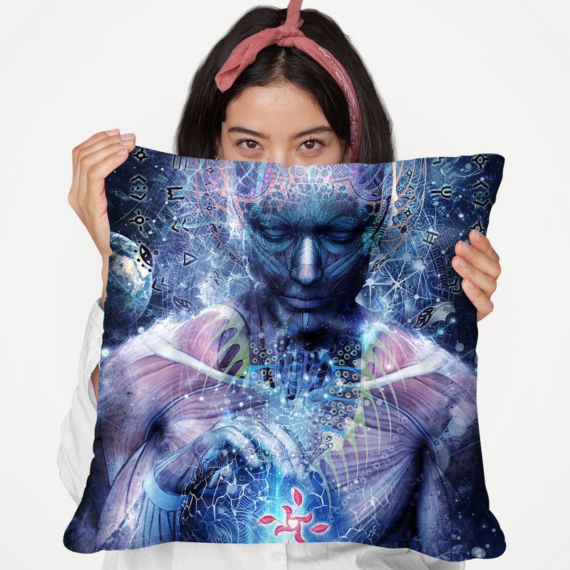 Silence Seekers  Throw Pillow By Cameron Gray - by all about vibe