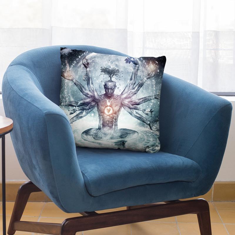 The Neverending Dreamer  Throw Pillow By Cameron Gray - by all about vibe