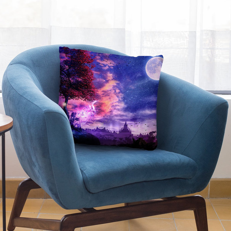 A Place For Fairy Tales Throw Pillow By Cameron Gray