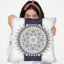 Mandala Love 2 Throw Pillow By Cameron Gray
