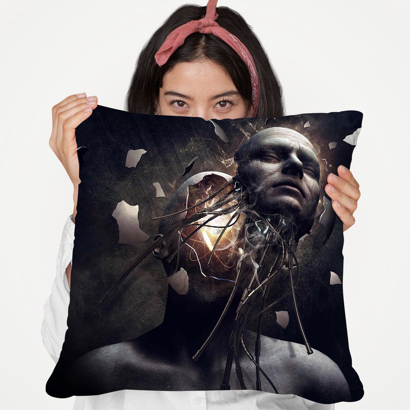 New Day Throw Pillow By Cameron Gray