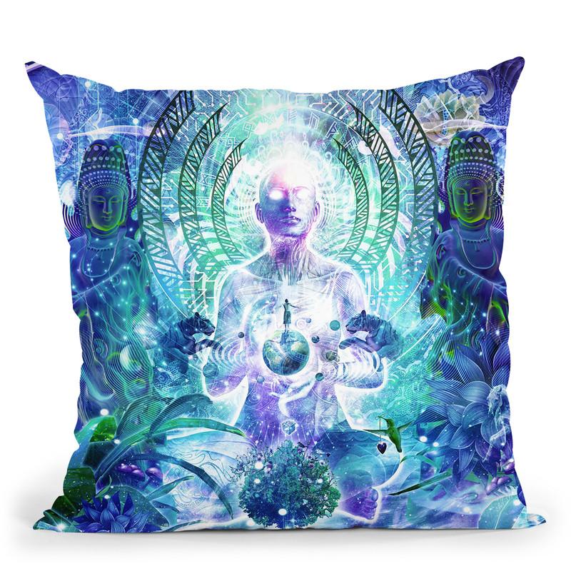 Observers Of The Sky  Throw Pillow By Cameron Gray - by all about vibe