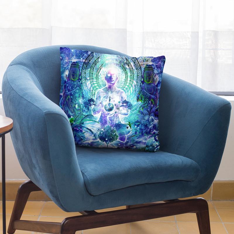 Observers Of The Sky  Throw Pillow By Cameron Gray - by all about vibe