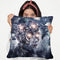 Reconstruction  Throw Pillow By Cameron Gray - by all about vibe