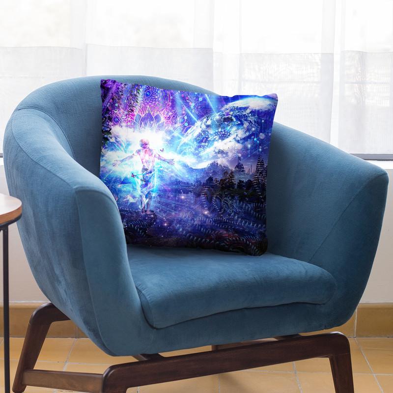 Ritual Night Stars  Throw Pillow By Cameron Gray - by all about vibe