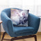 Awake In A Silver Land I Throw Pillow By Cameron Gray