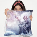 Awake In A Silver Land I Throw Pillow By Cameron Gray