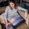 Sal Through The Storm Throw Pillow By Christine Lindstrom