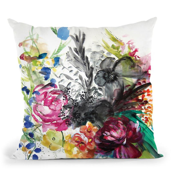 Secret Garden Throw Pillow By Christine Lindstrom