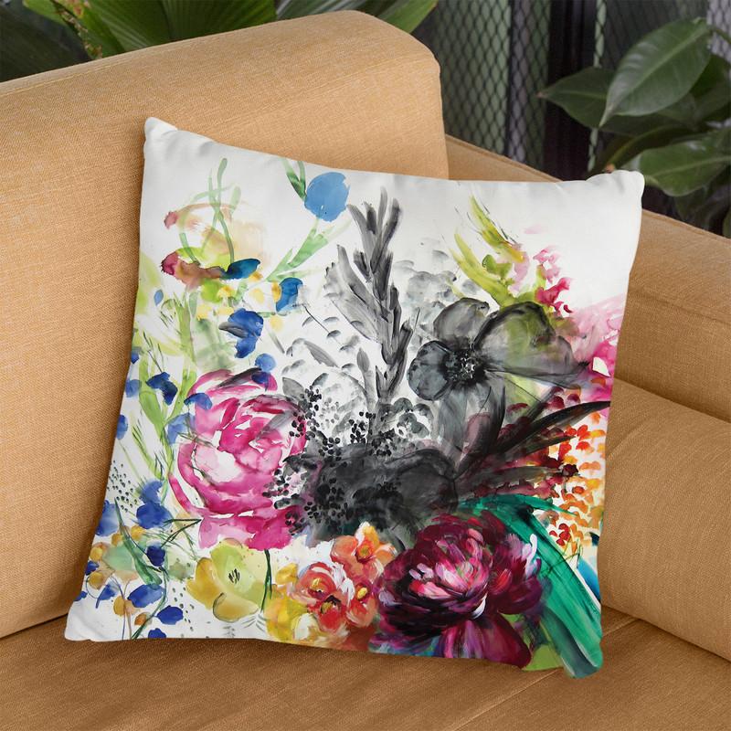 Secret Garden Throw Pillow By Christine Lindstrom